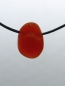 Preview: Carneol Classic, Botswana, gebohrt, 3 Stück, ca. 1,5 bis 2,8cm Größe